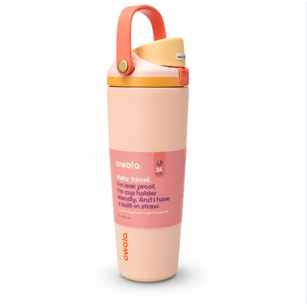 Owala FreeSip 30 oz (890 ml) de acero inoxidable